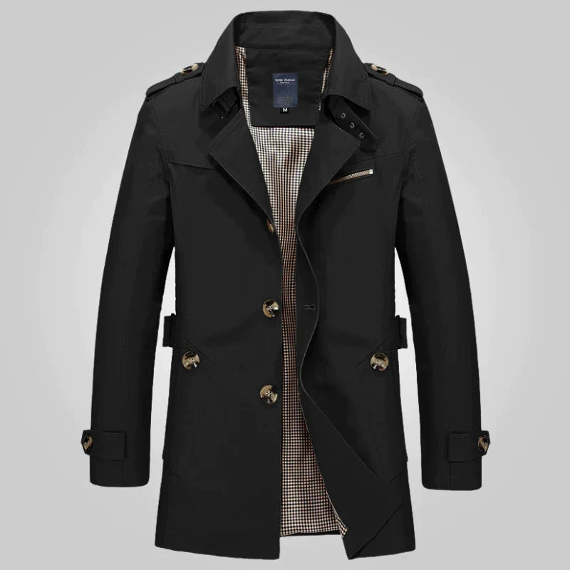 Ambrose | Elegante trenchcoat impermeabile da uomo