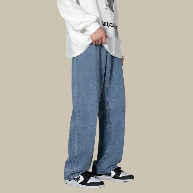 Valerio - Jeans baggy in denim per uno stile streetwear unico