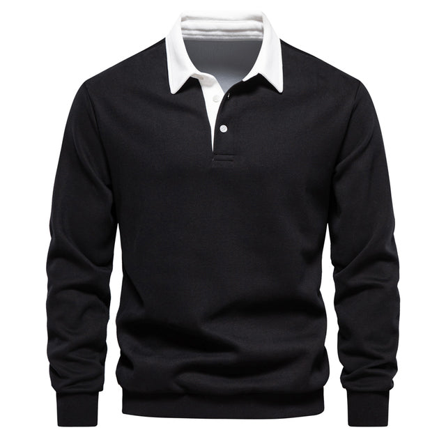 Maurizio - Pullover invernale polo elegante e confortevole