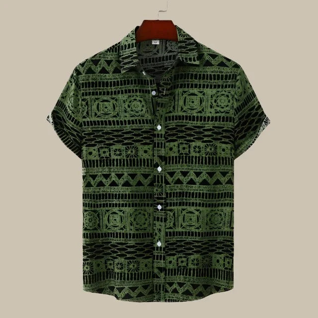 Camicia elegante da uomo Ibiza | Blusa estiva premium per un look raffinato