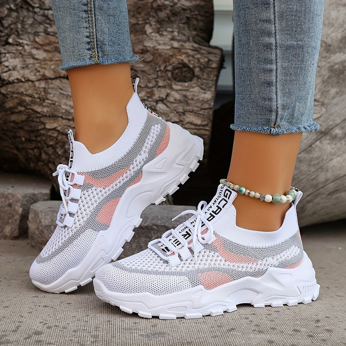 Luca - Sneakers estive a blocchi di colore, leggere e traspiranti