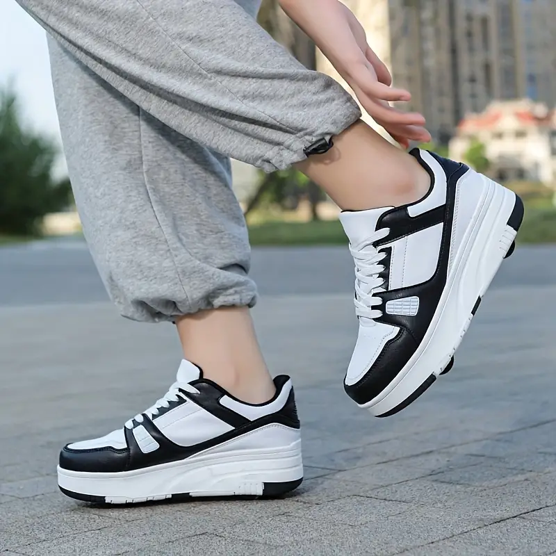 Sneakers alla Moda con Rotelle per Donna