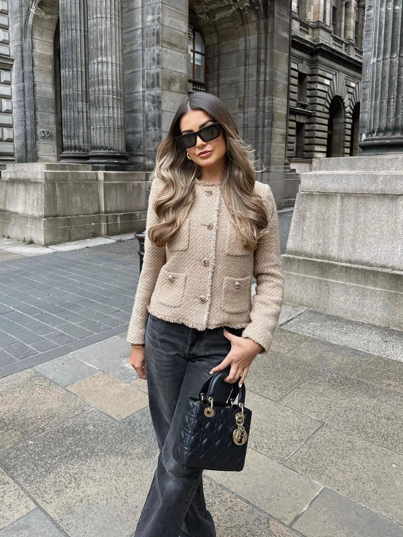 Gilet in tweed Briannalyn
