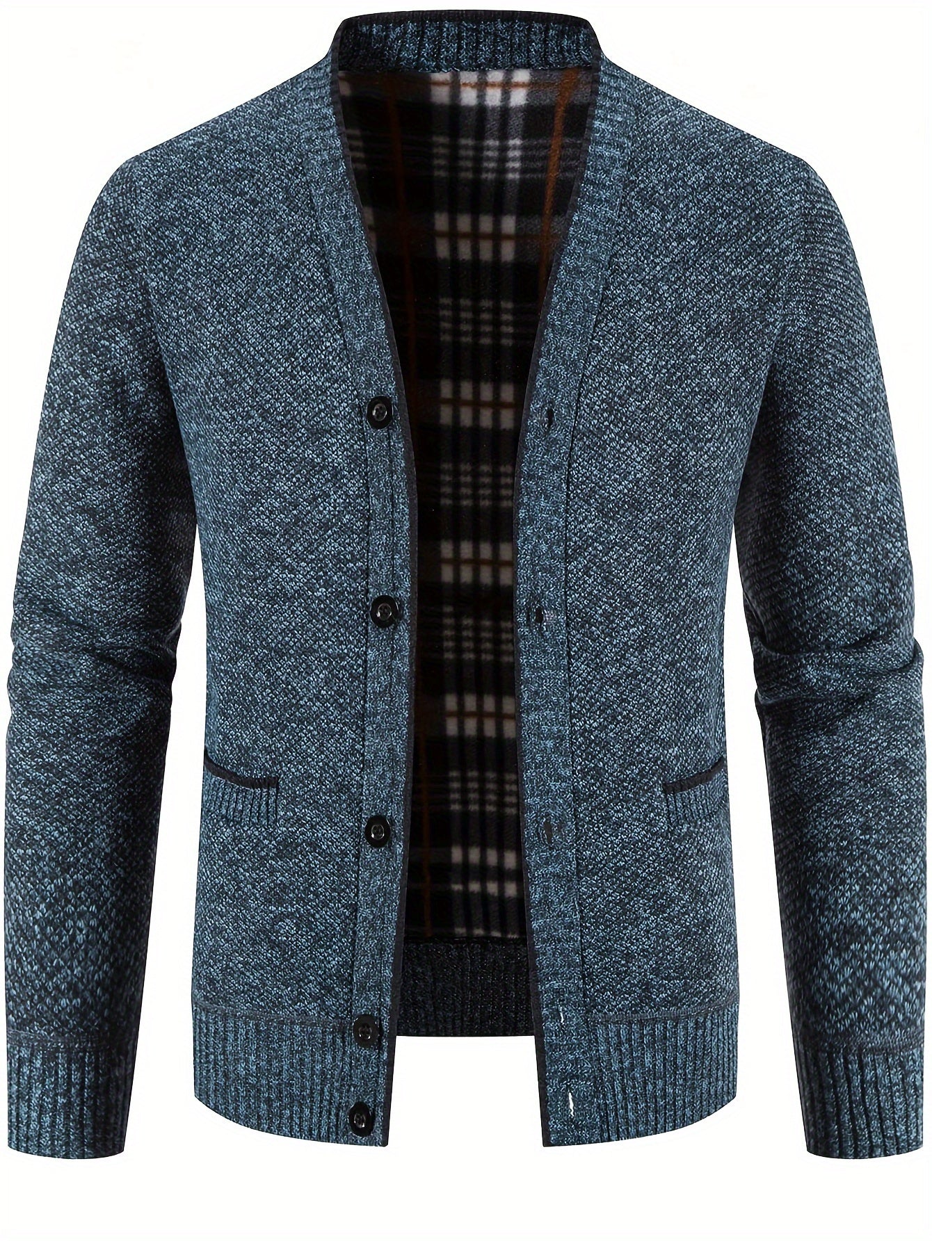 Bernard - Gilet Vintage da Uomo con Chiusura a Bottoni