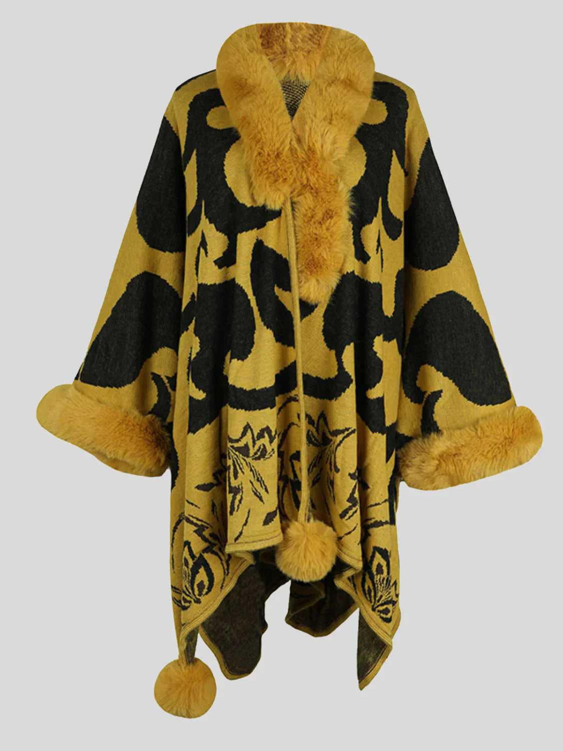 Deborah | Poncho Elegante per l'Inverno