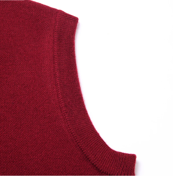 Jacopo - Elegante maglione senza maniche con scollo a V per uomo