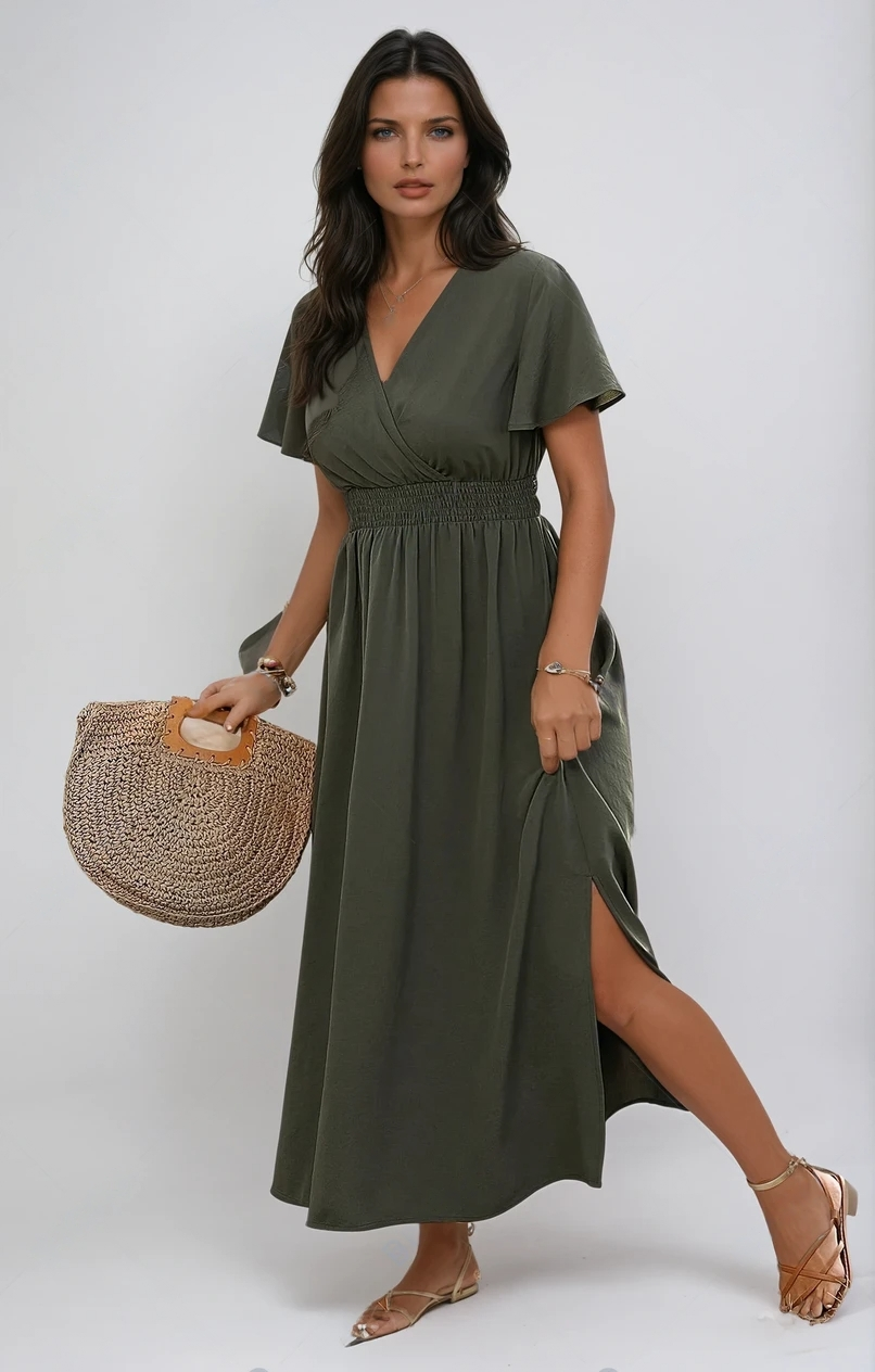 Abito Estivo Elegante per Stile e Comfort Senza Sforzo Stile Italiano