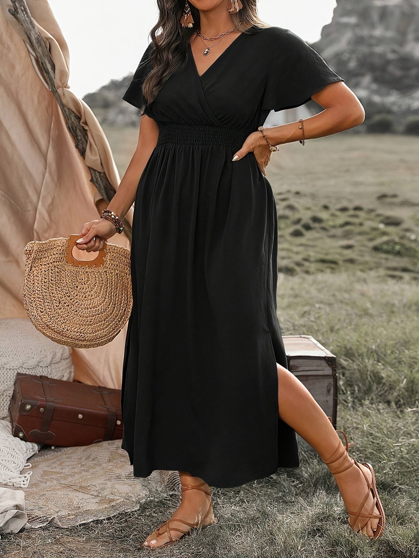 Abito Estivo Elegante per Stile e Comfort Senza Sforzo Stile Italiano