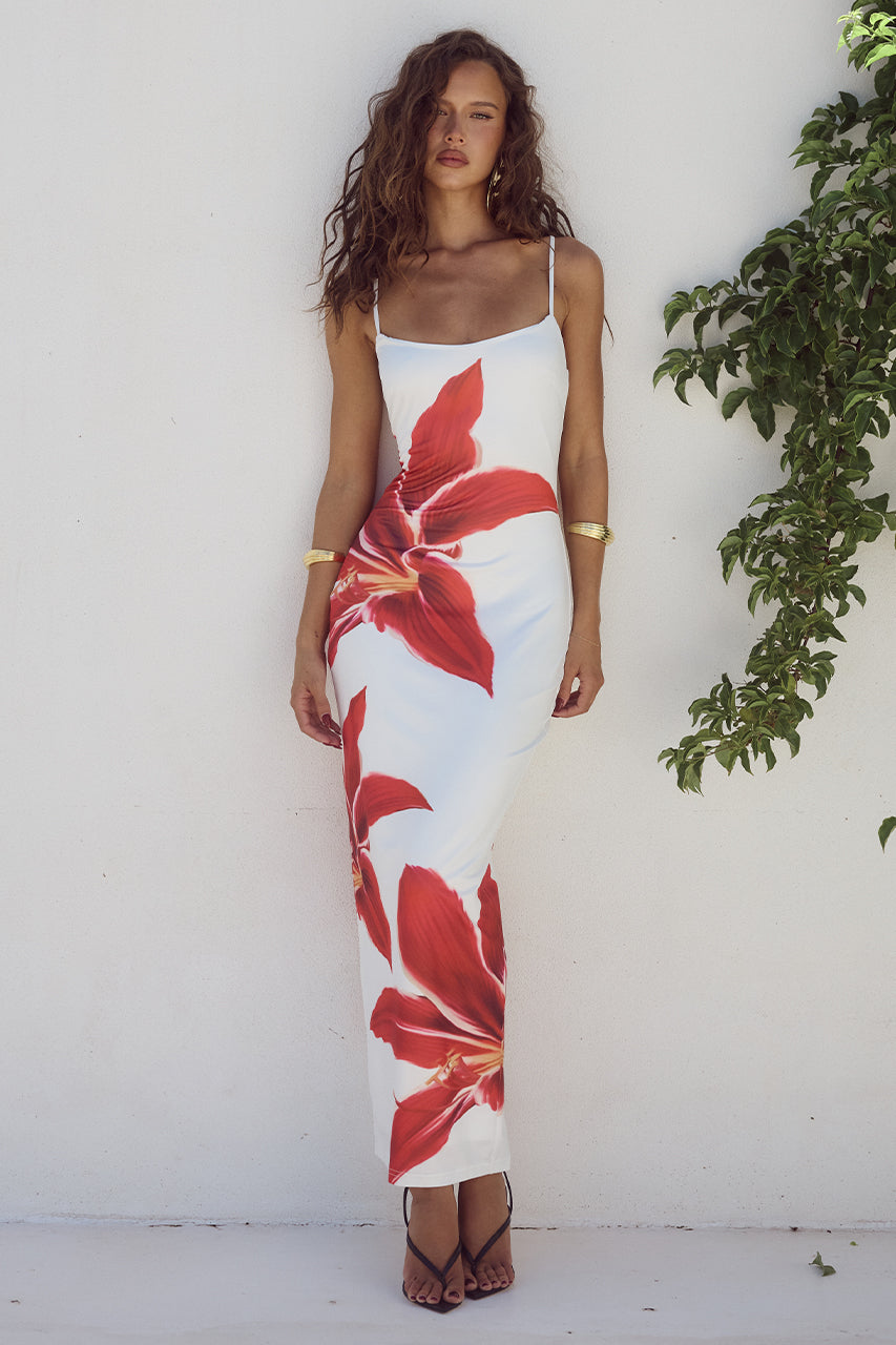 Abito Floreale Elegante per uno Stile Chic di Primavera e Estate Stile Italiano