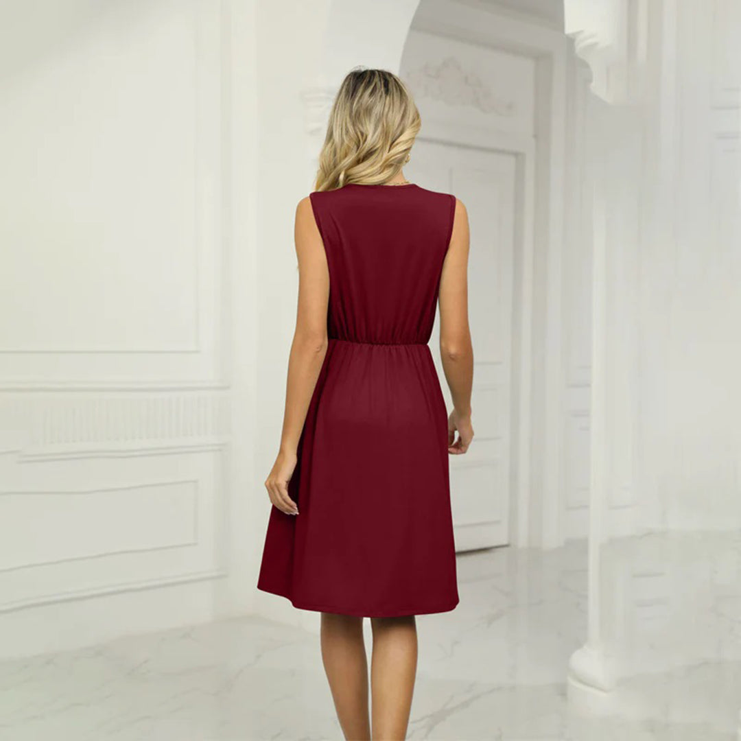 Abito Midi Casual Leggero per Stile e Comfort Estivo Stile Italiano
