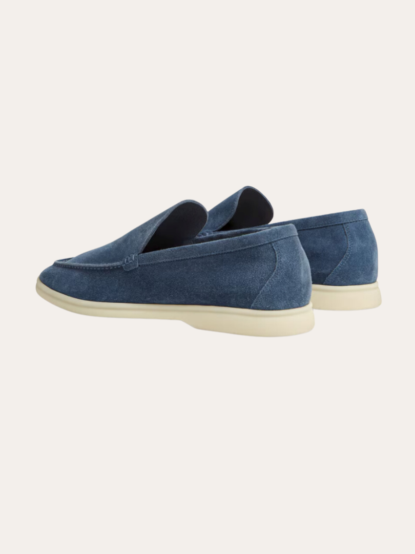 Mocassini Blu in Suede Eleganti – Comfort e Stile Raffinati