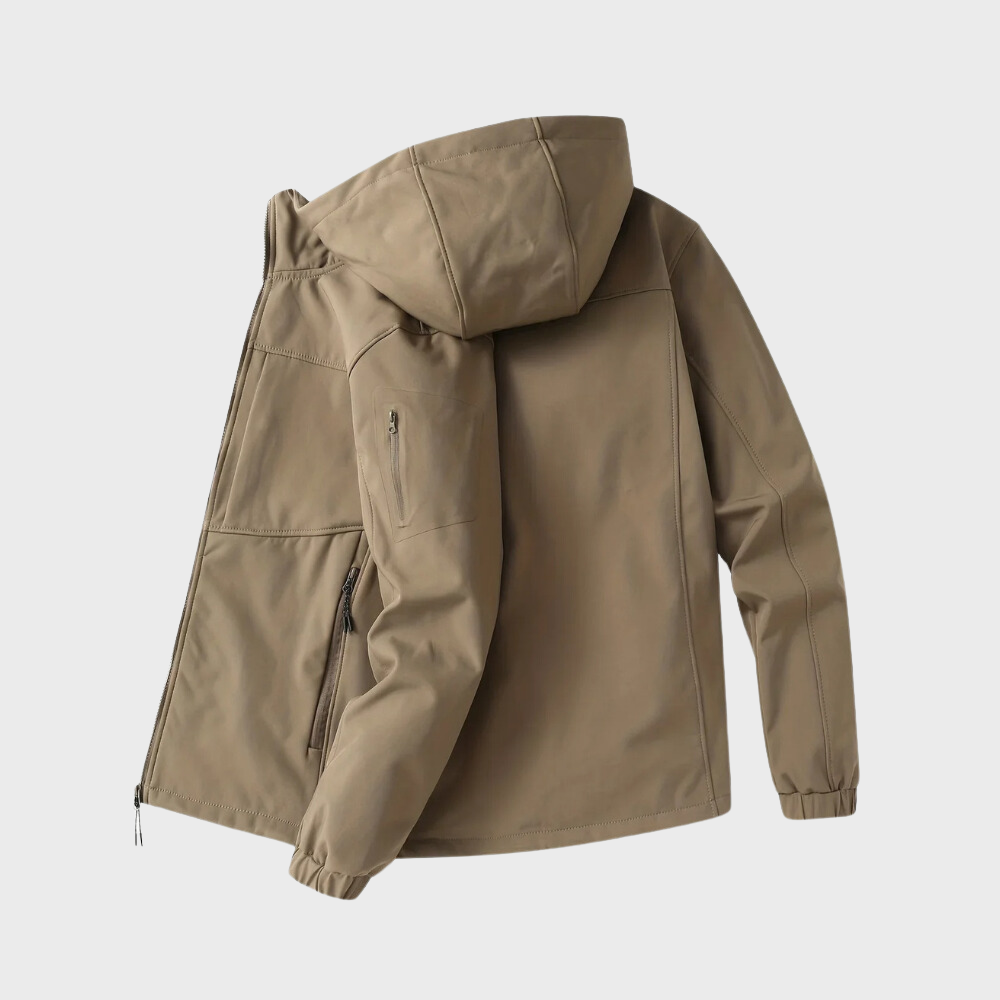 Giacca Urban con Cappuccio per Uomini di Mode Baron