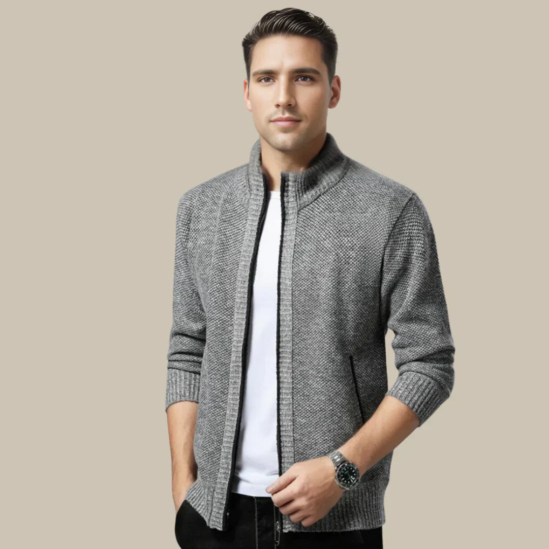 Charley - Gilet trendy con zip per un look casual e raffinato