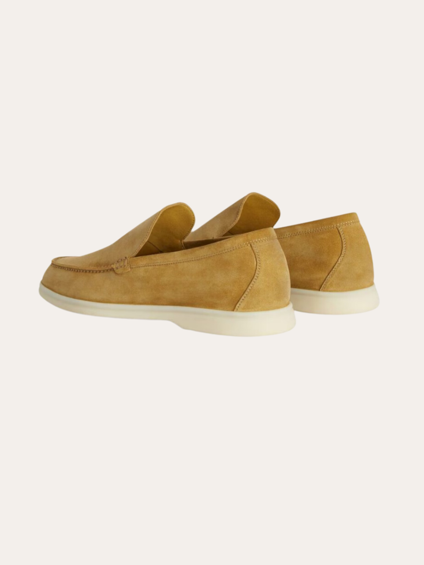 Mocassini In Suede Eleganti Per Uomo - Ginger