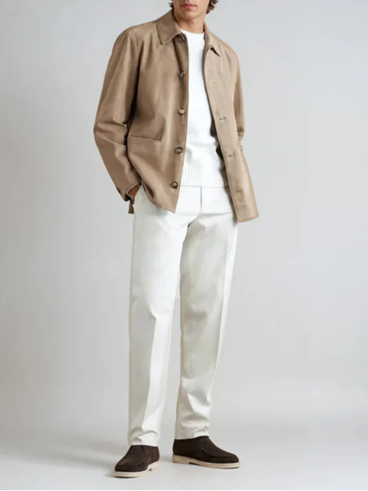 Mocassini Designer Marrone Scuro Eleganti per Uomini