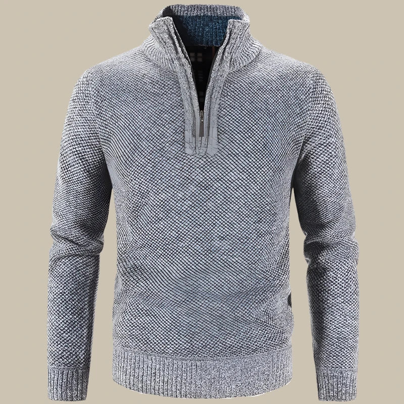 Marco - Maglione elegante con zip per uomo
