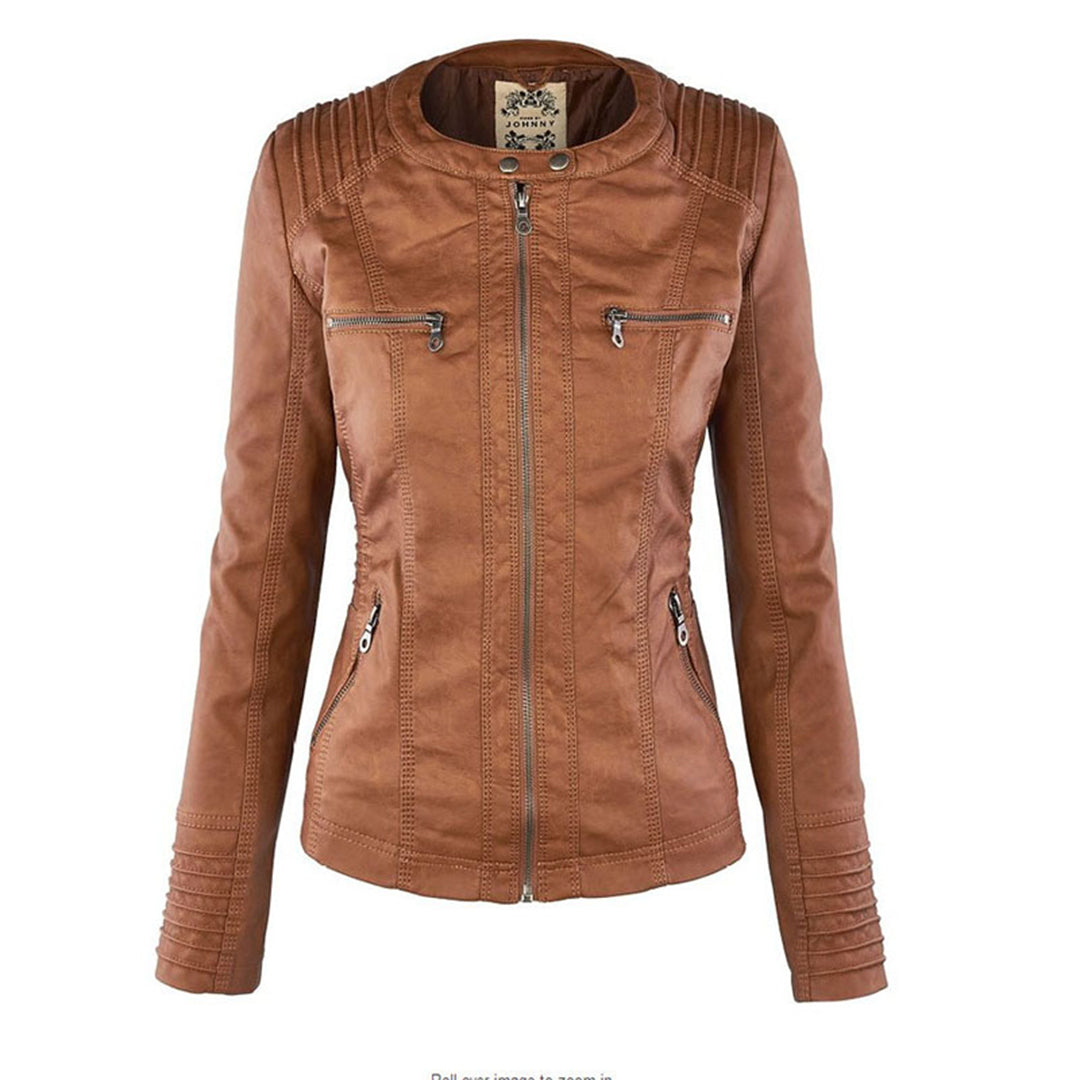 Cleo | Giacca in pelle per donne