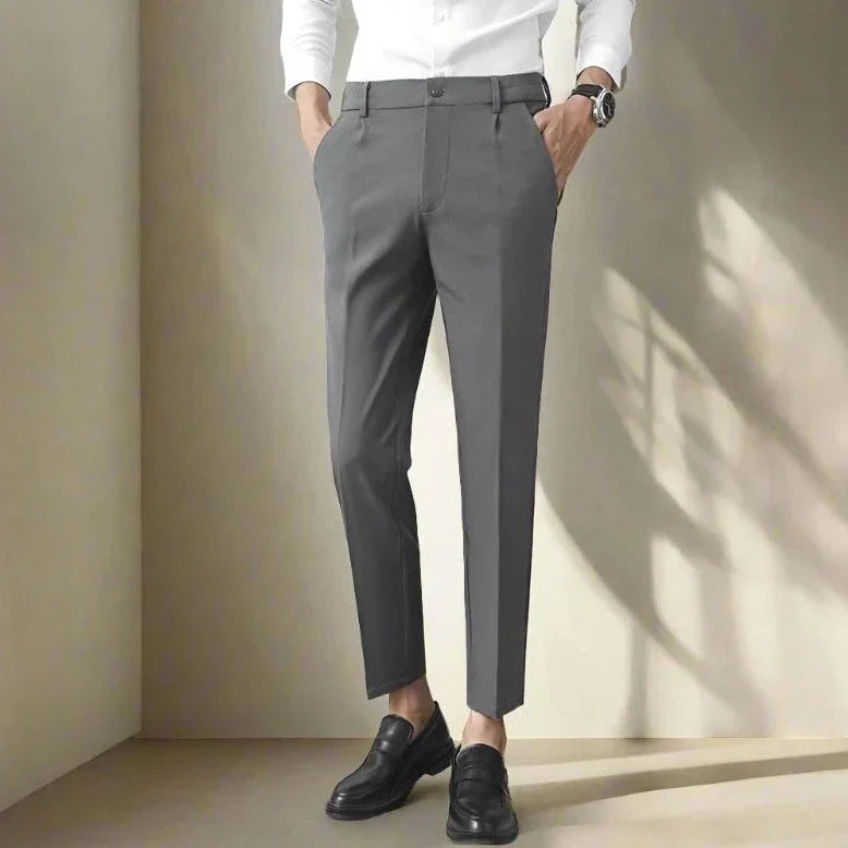 Pantaloni premium elasticizzati per uomo di stile raffinato