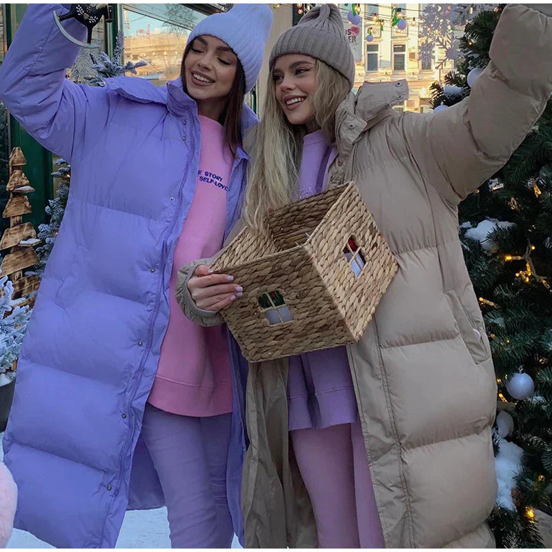 Abigail | Giacca Invernale Lunga Imbottita per Donne