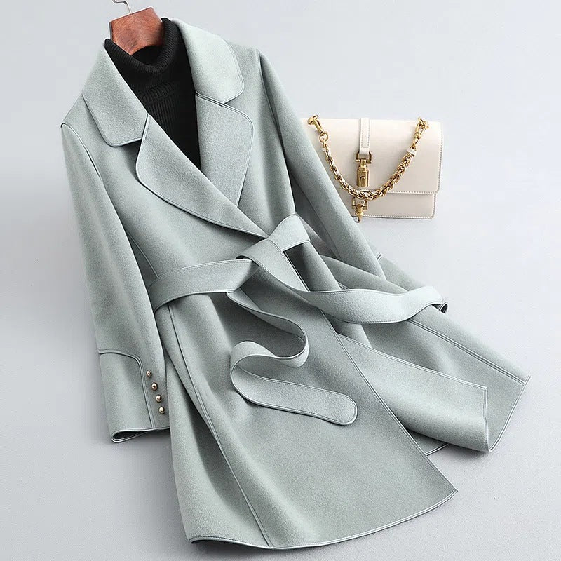 Alessandra | Cappotto Lungo in Lana per Donna d'Inverno