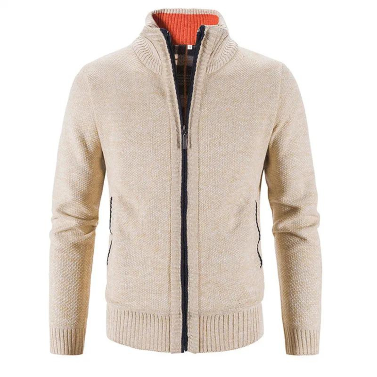 Ignazio - Cardigan elegante in cotone per un look moderno e sofisticato