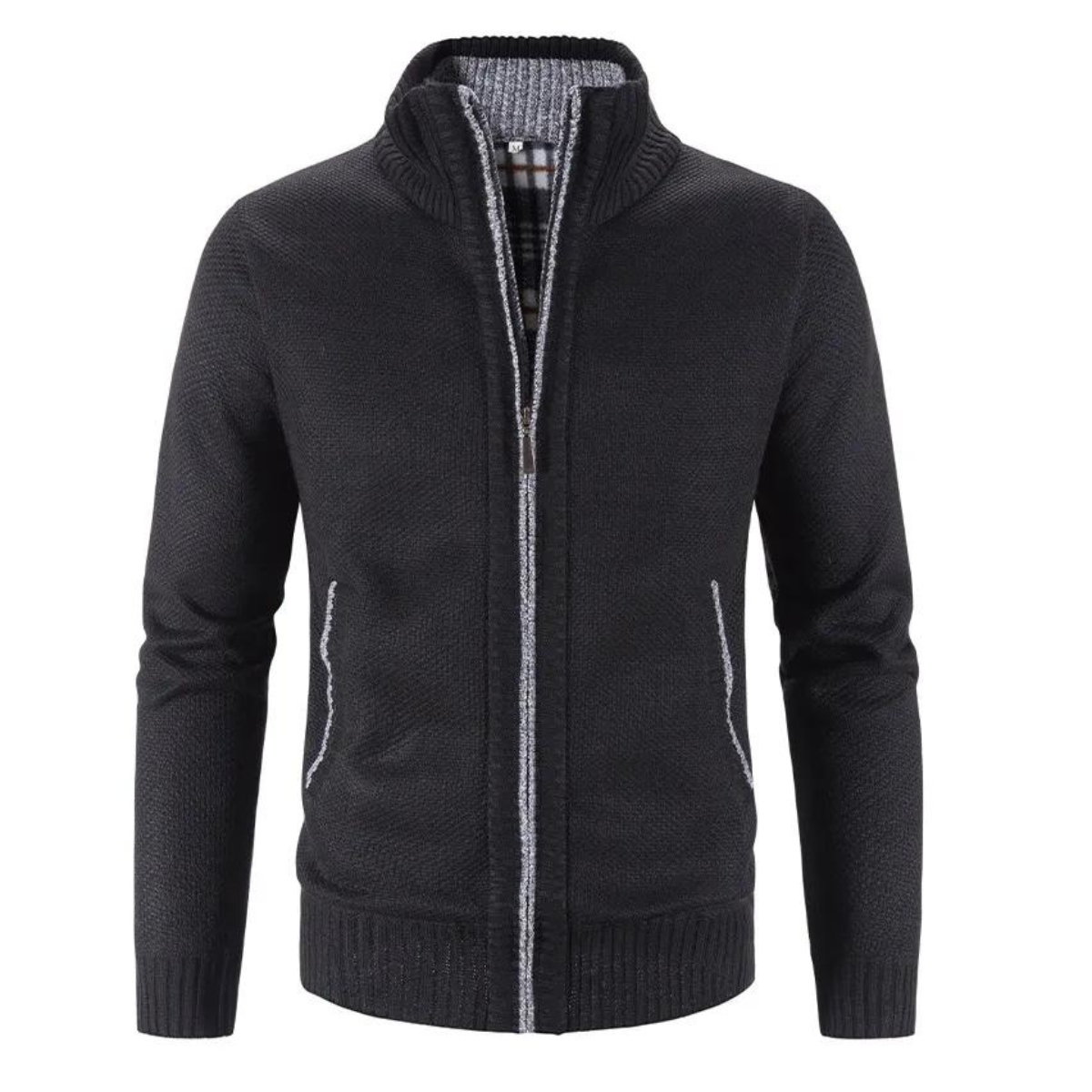 Ignazio - Cardigan elegante in cotone per un look moderno e sofisticato