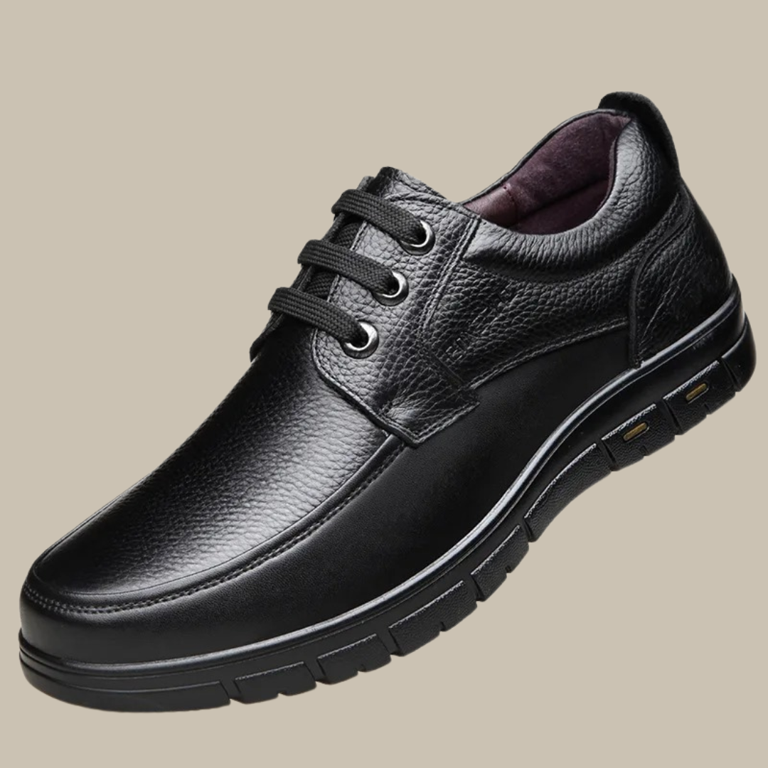 Marco - Scarpe da uomo eleganti e comode in pelle con lacci