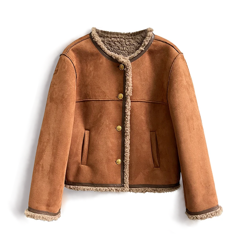 Lexie | Giacca in Suede Morbido per Donne