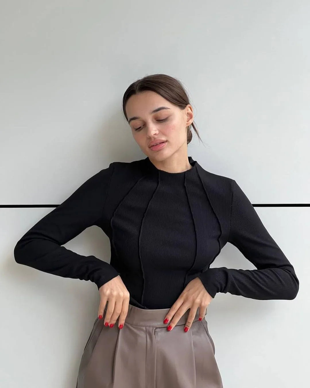 Top Alla Moda Kali - Comoda e Morbida per Occasioni Informali