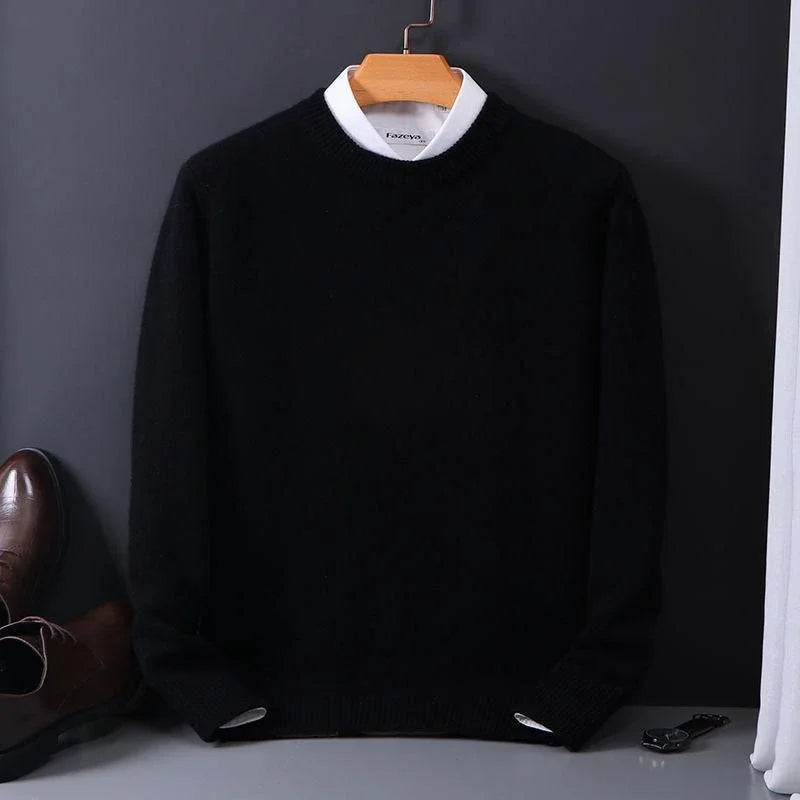 Luca - Maglione elegante in cachemire per un comfort lussuoso