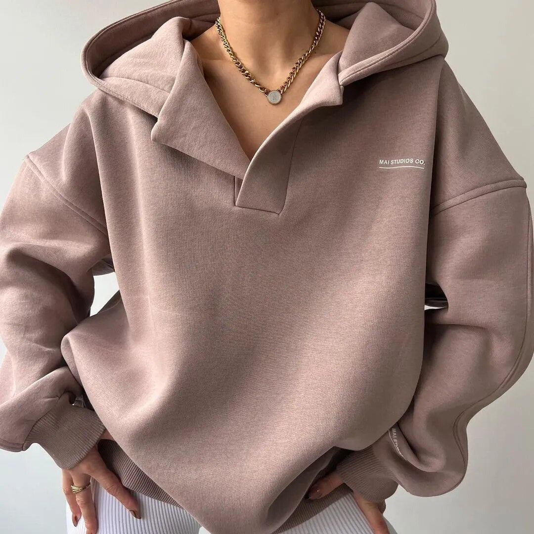 Gisela - giacca streetwear casual con cappuccio