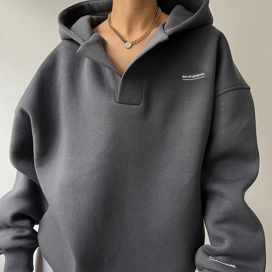 Gisela - giacca streetwear casual con cappuccio