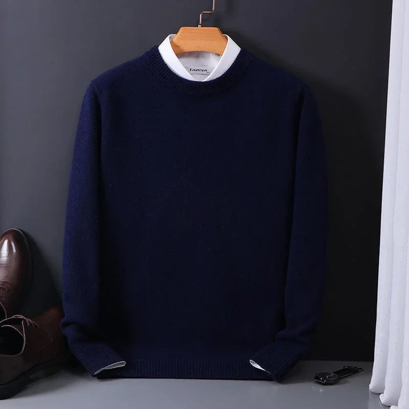 Luca - Maglione elegante in cachemire per un comfort lussuoso