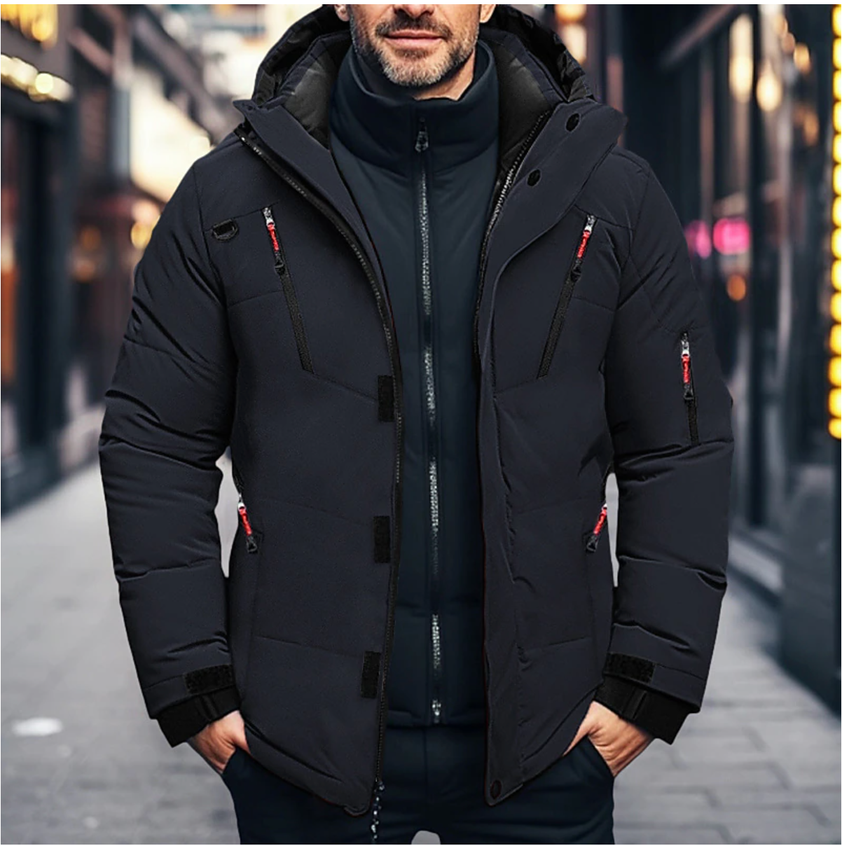 Giacca Invernale Impermeabile Jeff per Uomo