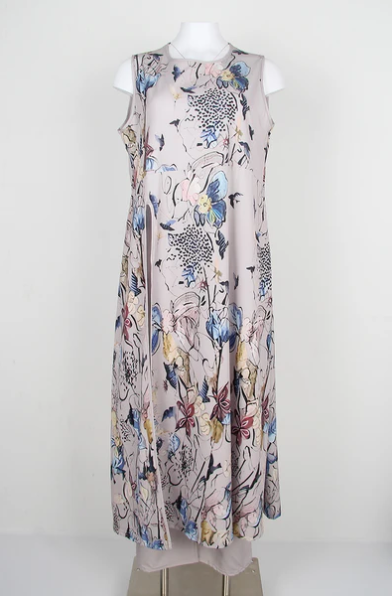 Oliwia – Set Chic a Due Pezzi con Motivo Floreale