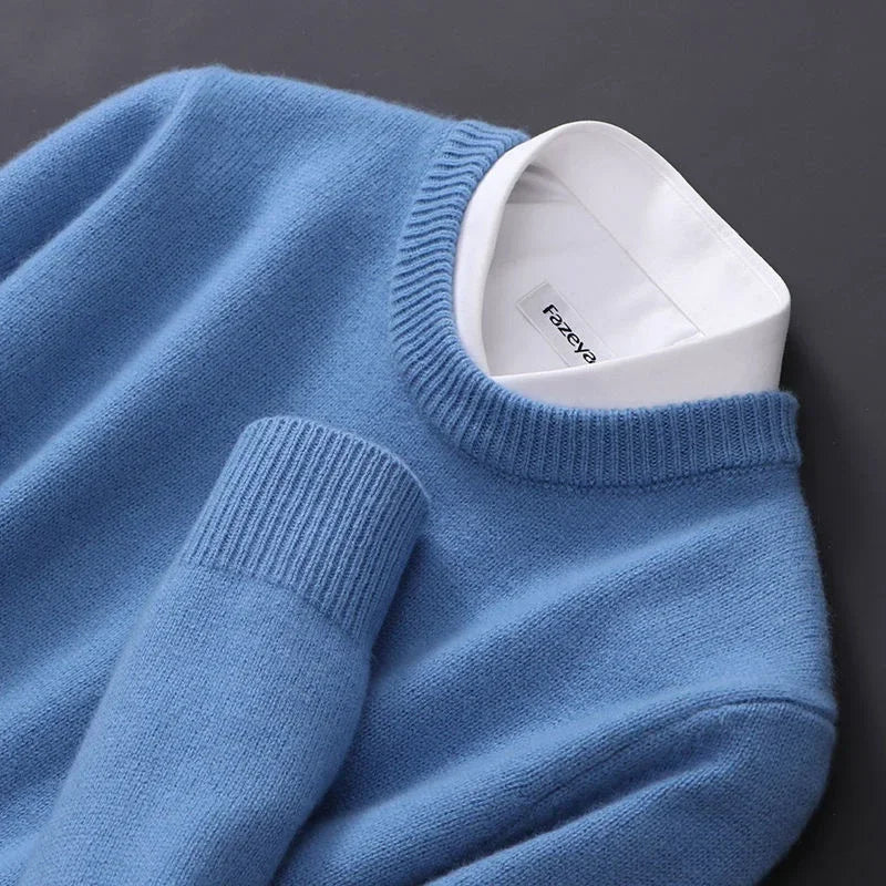 Luca - Maglione elegante in cachemire per un comfort lussuoso