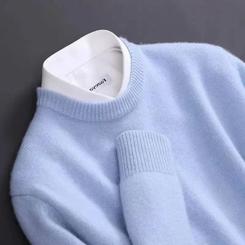 Luca - Maglione elegante in cachemire per un comfort lussuoso