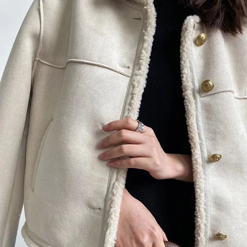 Lexie | Giacca in Suede Morbido per Donne