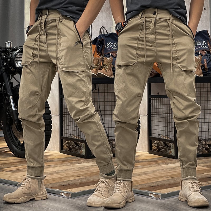 Pantaloni Cargo Eleganti e Confortevoli per Uomini Stile Italiano