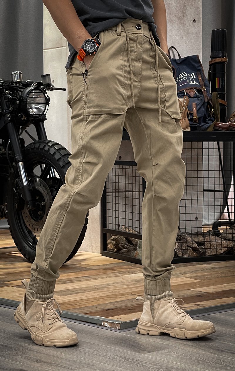 Pantaloni Cargo Eleganti e Confortevoli per Uomini Stile Italiano