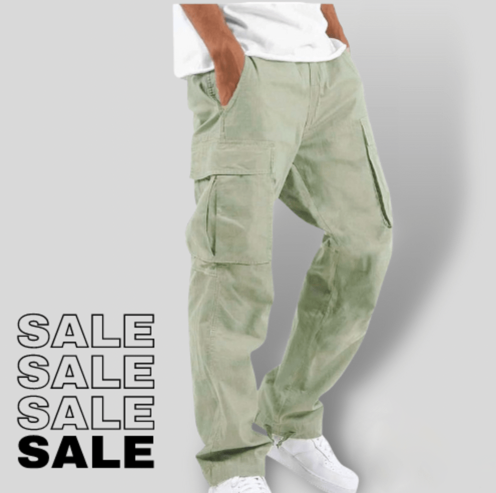 Pantaloni Cargo Uomo Isaac per Tutte le Stagioni - Comfort e Stile Robusto Stile Italiano