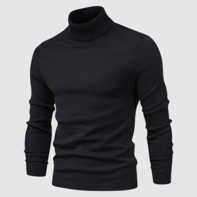 Maglione Collo Alto Elegante Shelby da Uomo Stile Italiano
