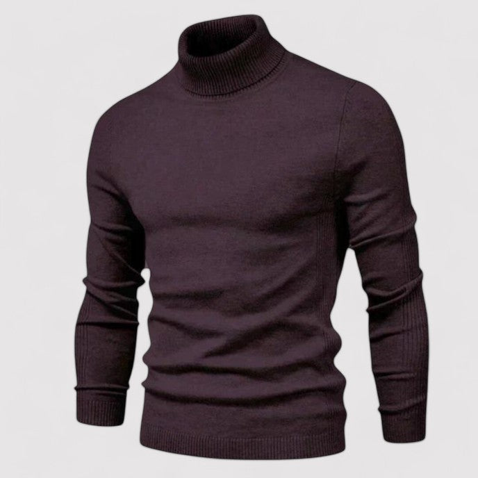 Maglione Collo Alto Elegante Shelby da Uomo Stile Italiano