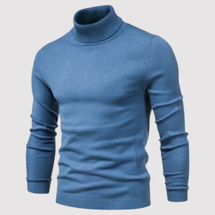 Maglione Collo Alto Elegante Shelby da Uomo Stile Italiano