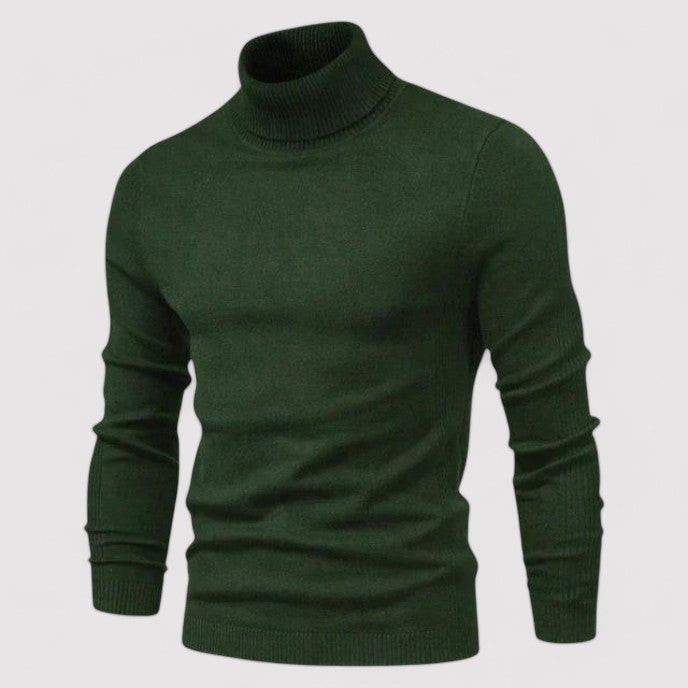 Maglione Collo Alto Elegante Shelby da Uomo Stile Italiano