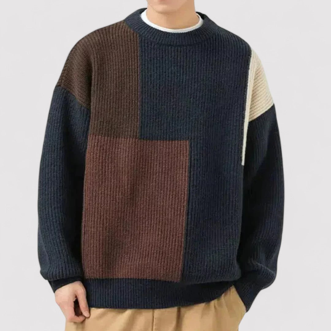 Maglione Elegante da Uomo in Stile Moderno per Occasioni Speciali Stile Italiano
