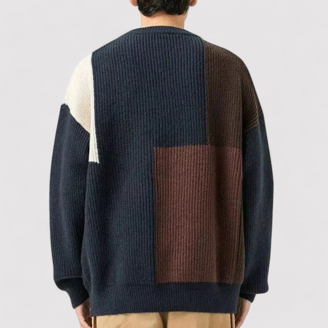 Maglione Elegante da Uomo in Stile Moderno per Occasioni Speciali Stile Italiano