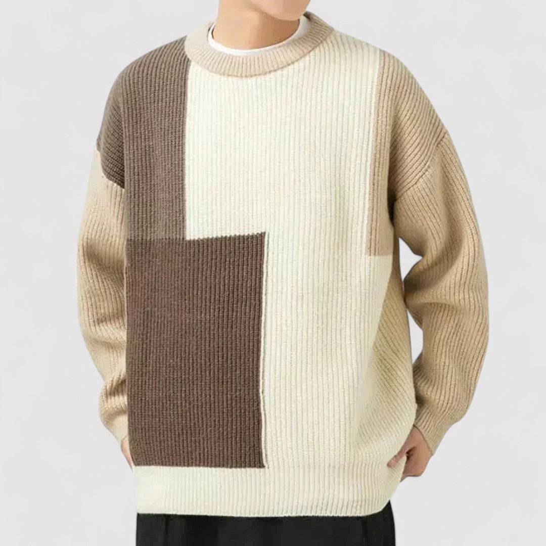 Maglione Elegante da Uomo in Stile Moderno per Occasioni Speciali Stile Italiano