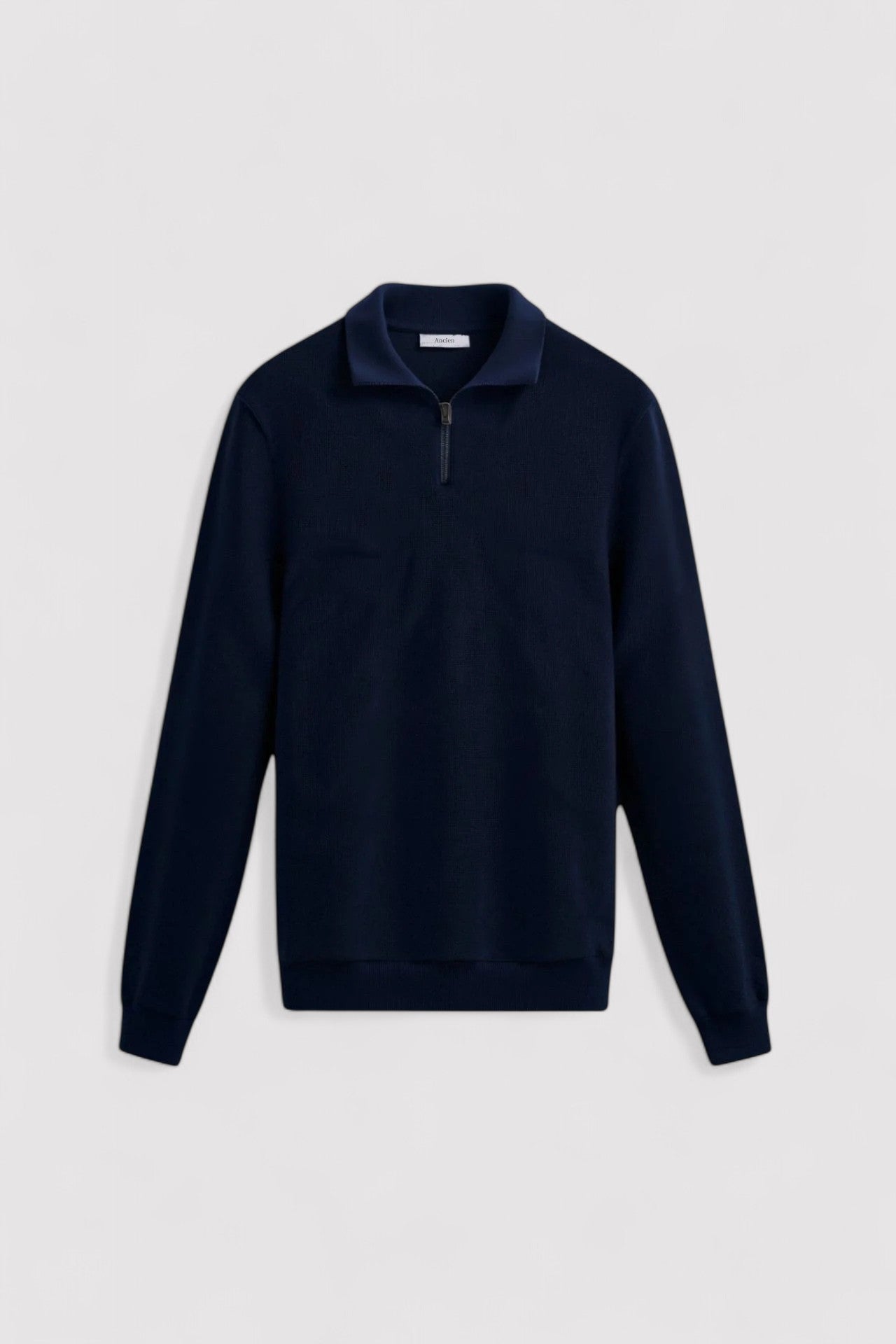 Maglione in Lana per Uomo con Zip - Elegante e Classico per l'Inverno Stile Italiano