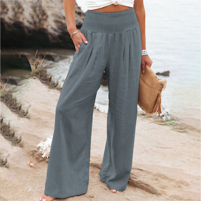 Pantaloni Estivi Leggeri per Donne - Comodi e Trendy per Ogni Occasione Stile Italiano